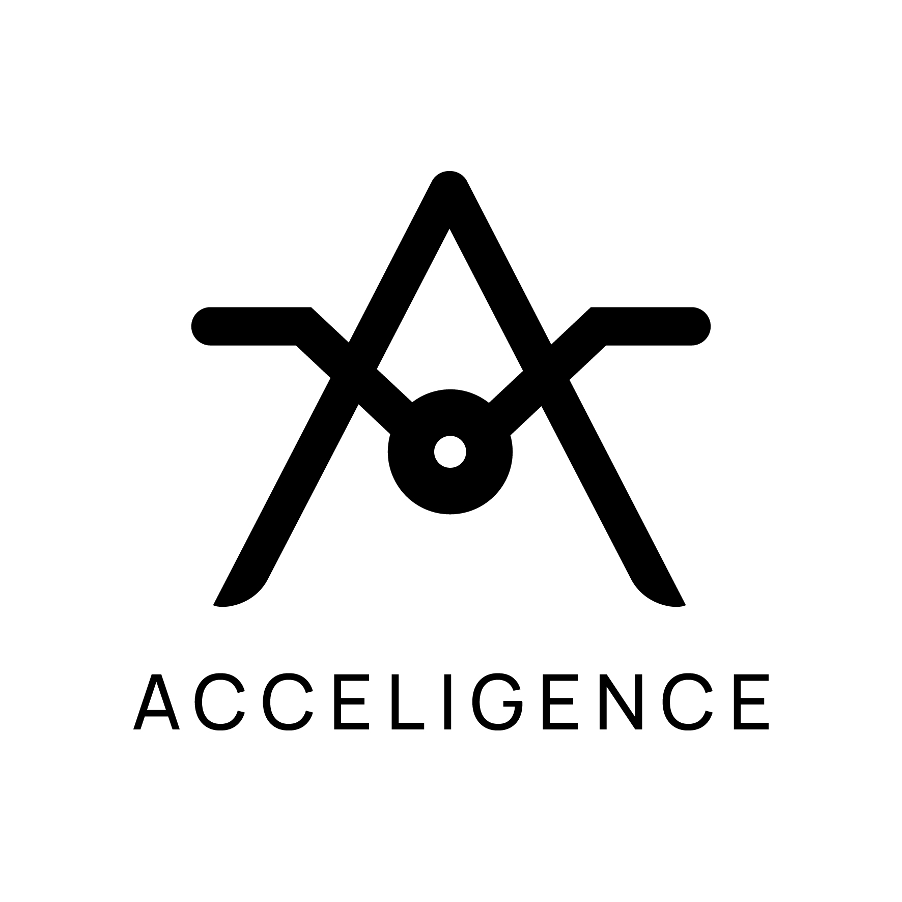 ACCELIGENCE LOGO BLACK